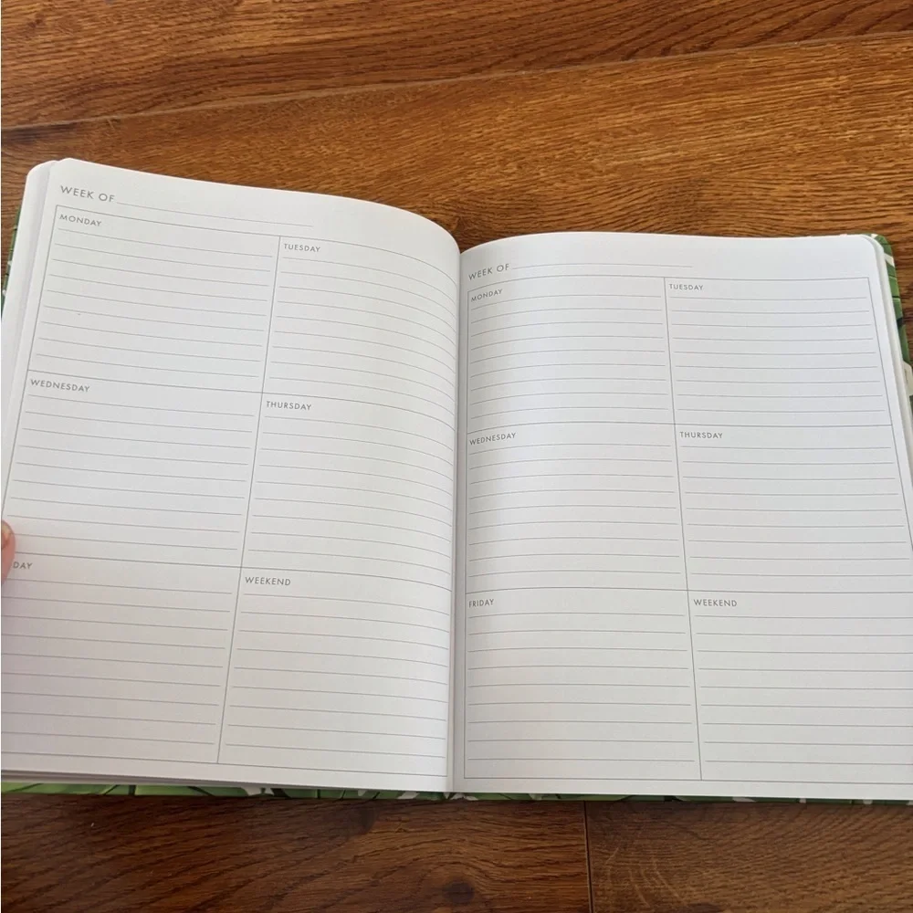 Tropical Monstera Leaf Notebook, agenda